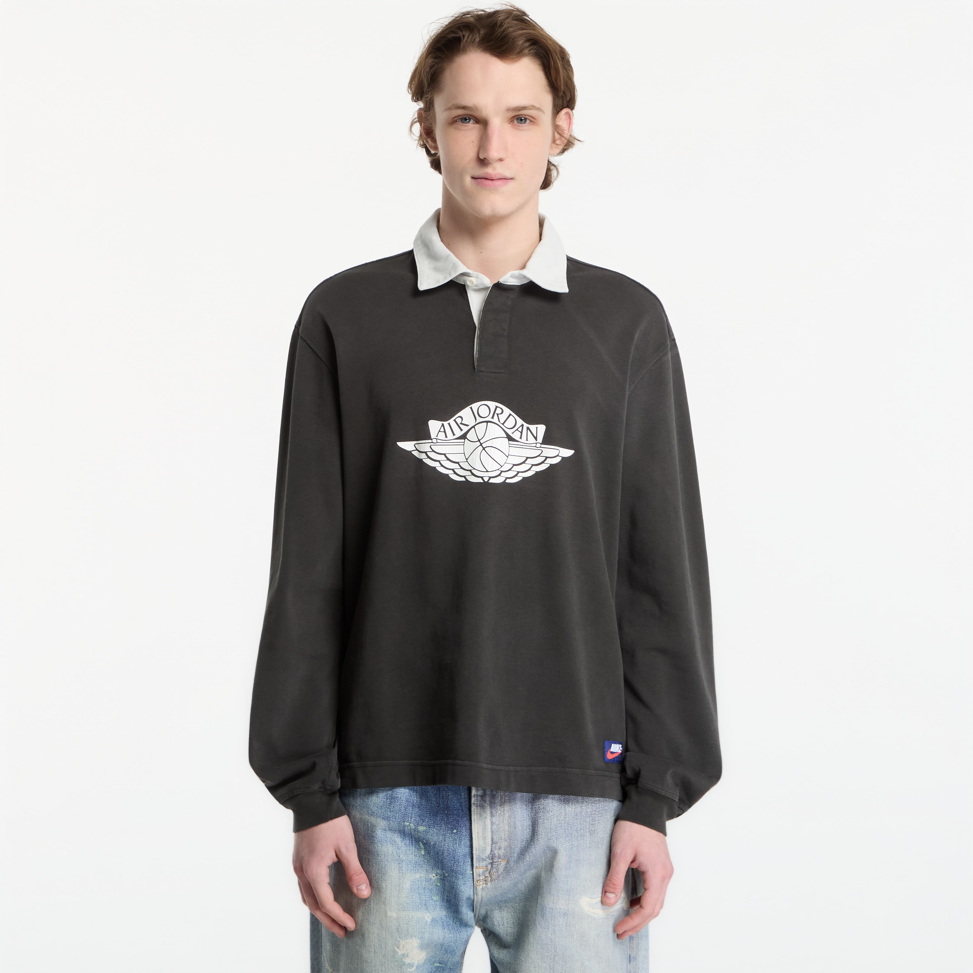 Тениска Jordan Flight Essentials Rugby Top Night Forest XL