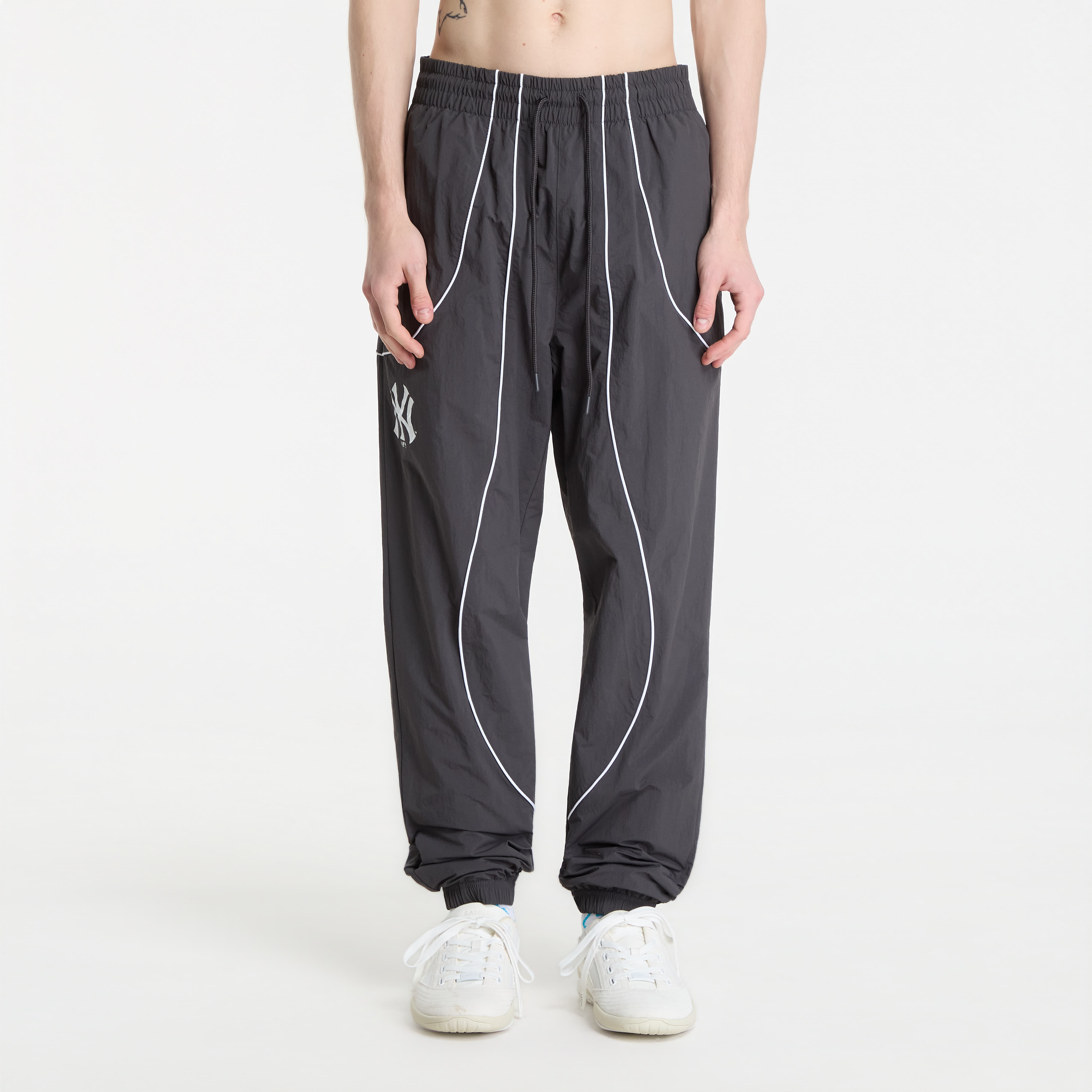 Потници New Era MLB Piping Track Pant New York Yankees Grey M