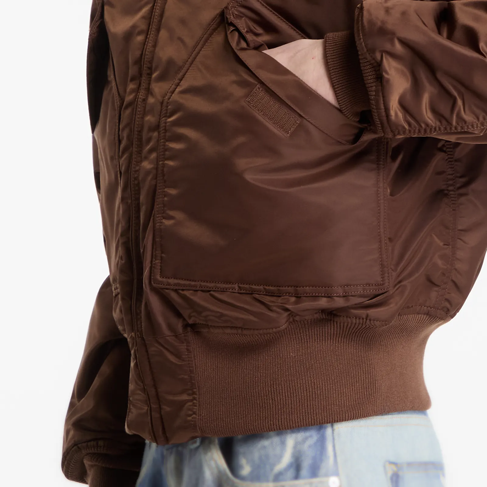 Vestes bomber homme Alpha Industries CWU-45 Heritage Powder Brown