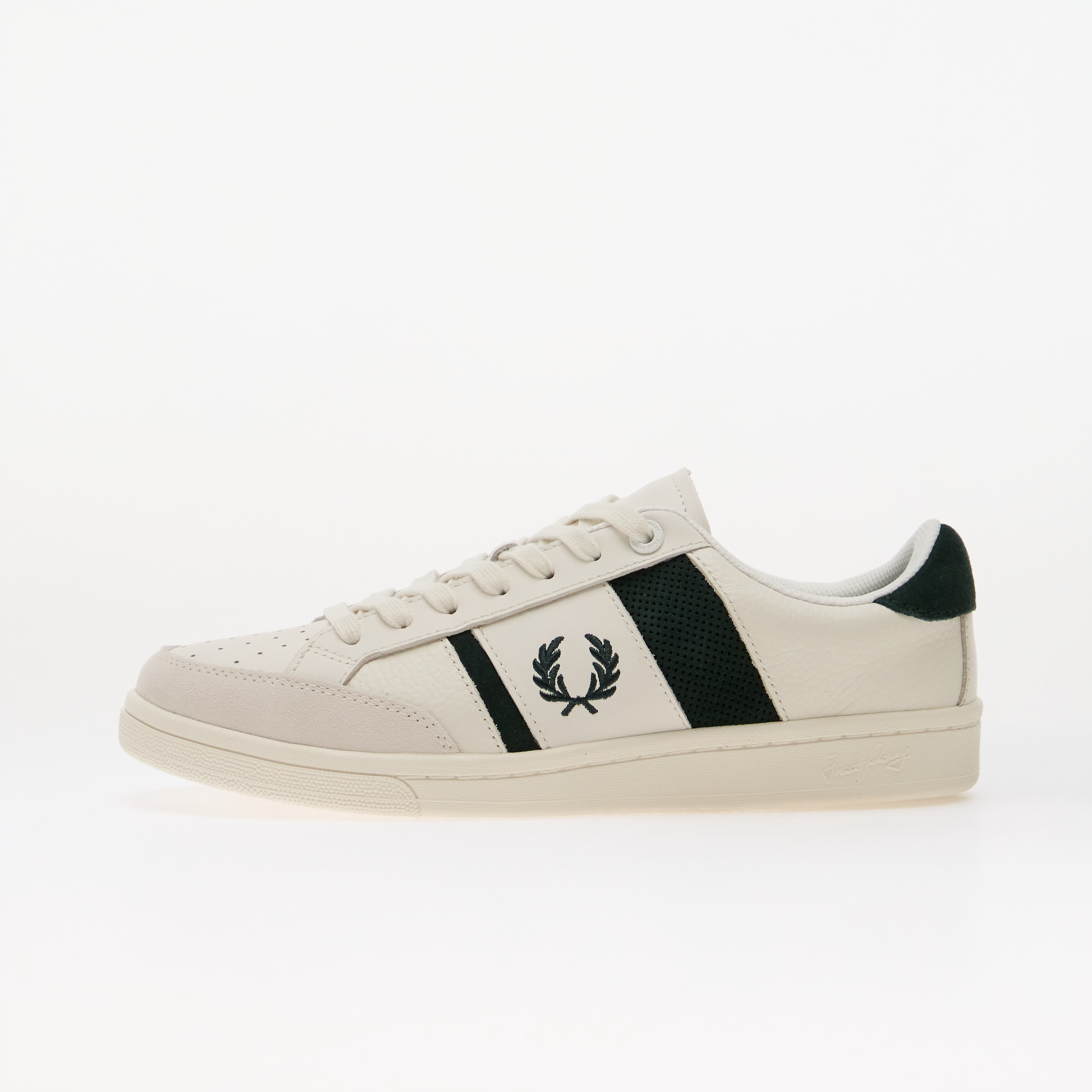 Сникърси FRED PERRY B725 Leather/ Suede White EUR 40