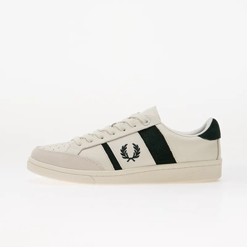 FRED PERRY B725 Leather/ Suede White