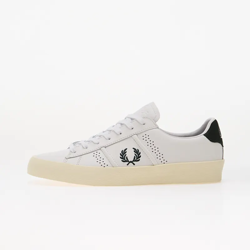 FRED PERRY Topspin Leather White