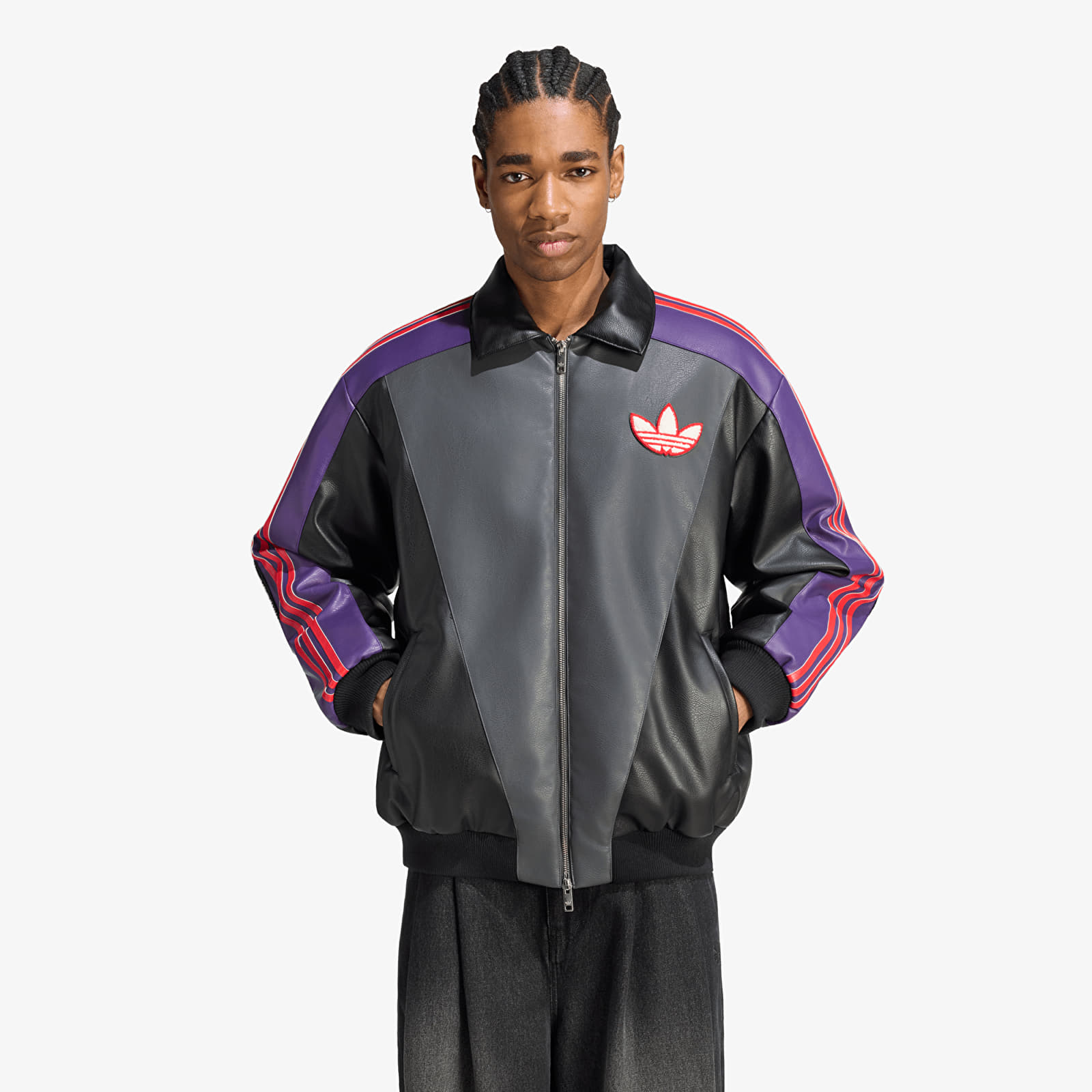 Чоловічі бомбери adidas x Pokemon 8BALL Jkt Black/ Violet