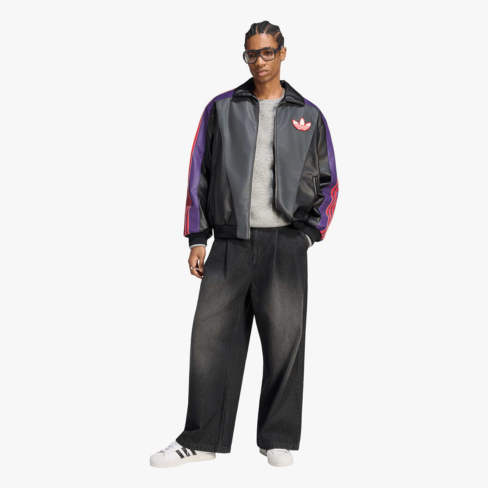 Чоловічі бомбери adidas x Pokemon 8BALL Jkt Black/ Violet