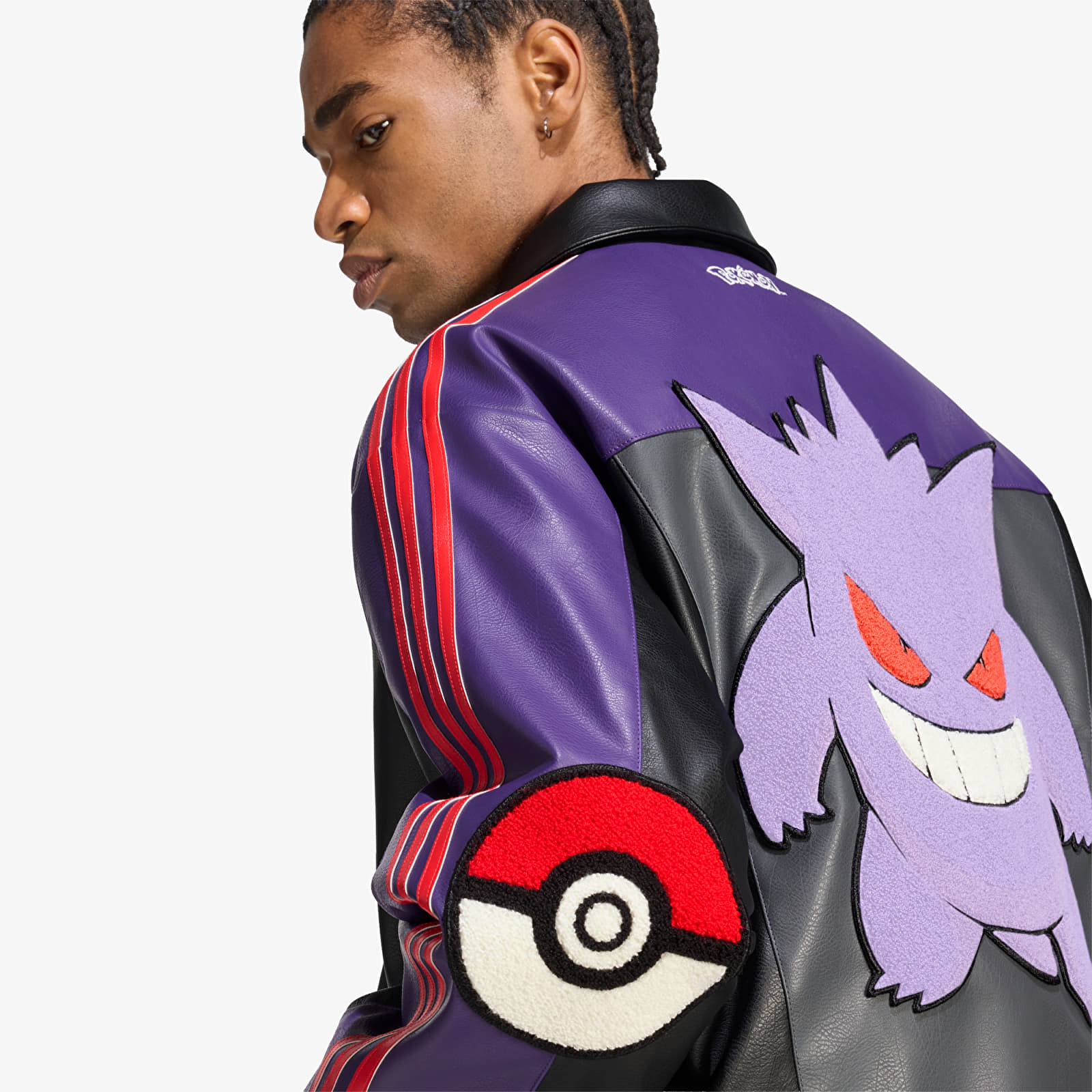 Чоловічі бомбери adidas x Pokemon 8BALL Jkt Black/ Violet