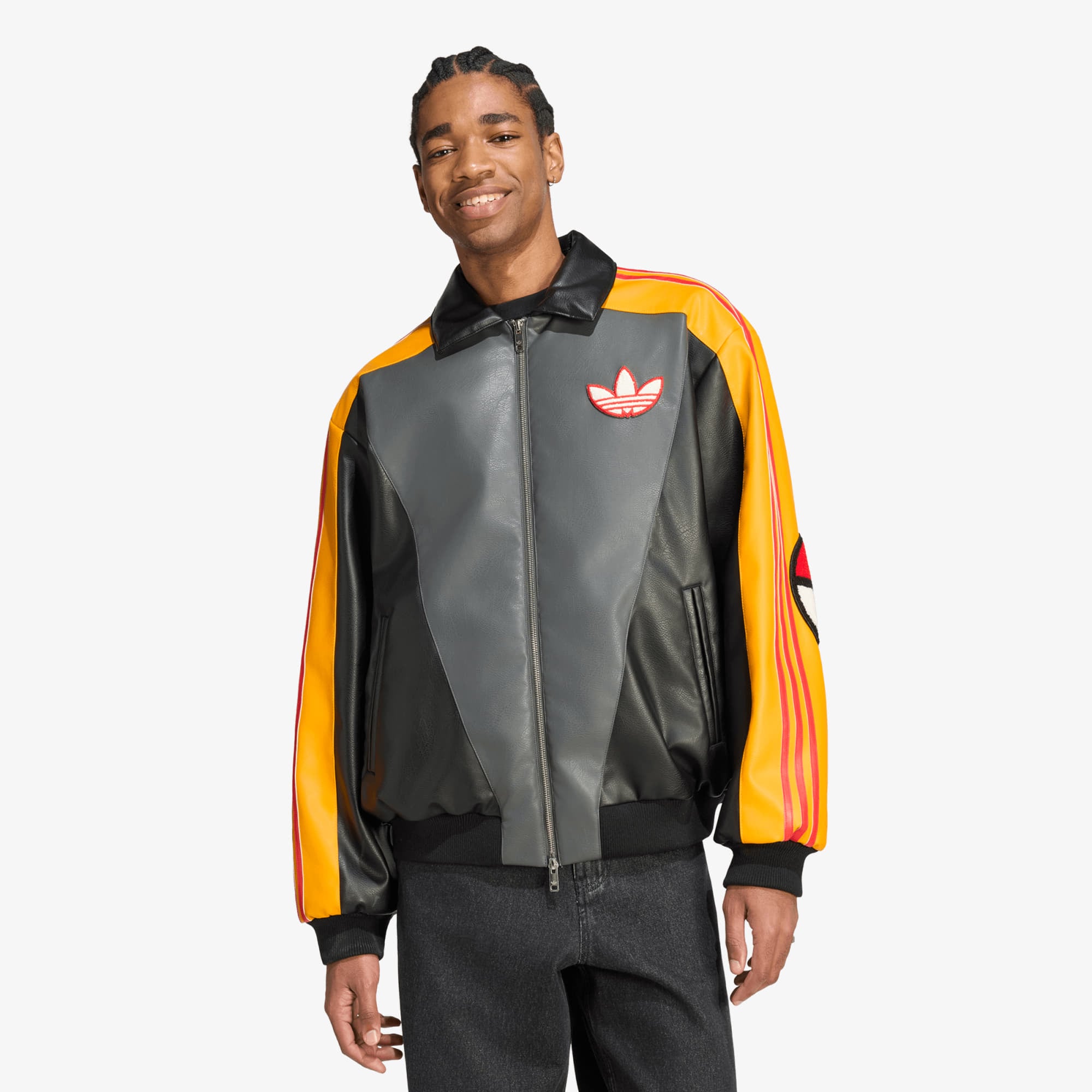 Bomber adidas x Pokemon Jacket Black/ Preloved Yellow S
