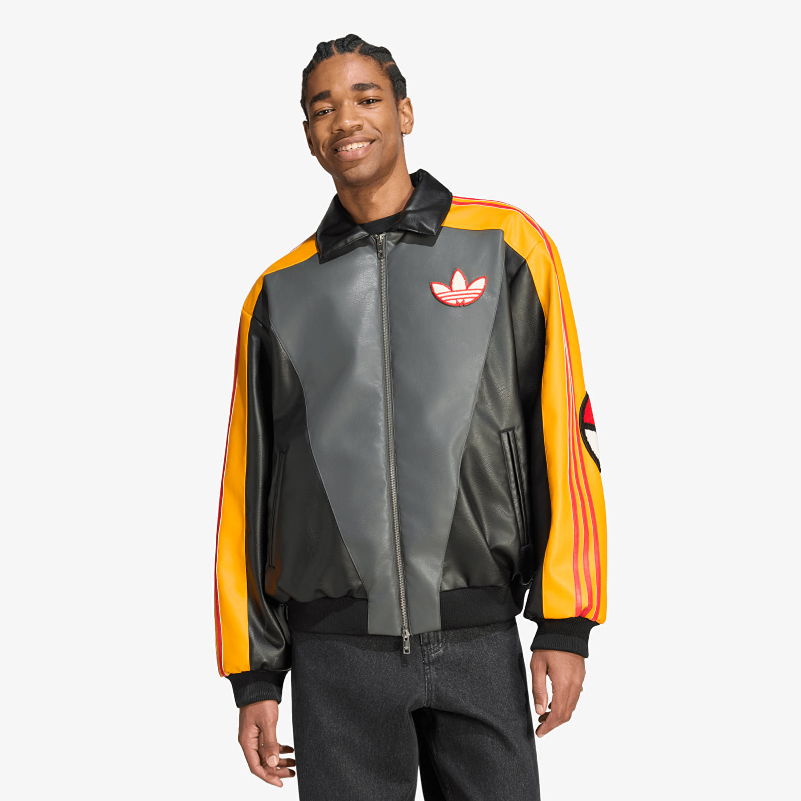 Vestes bomber homme adidas x Pokemon Jacket Black/ Preloved Yellow
