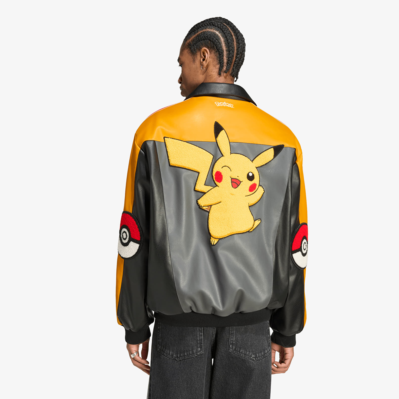 Vestes bomber homme adidas x Pokemon Jacket Black/ Preloved Yellow