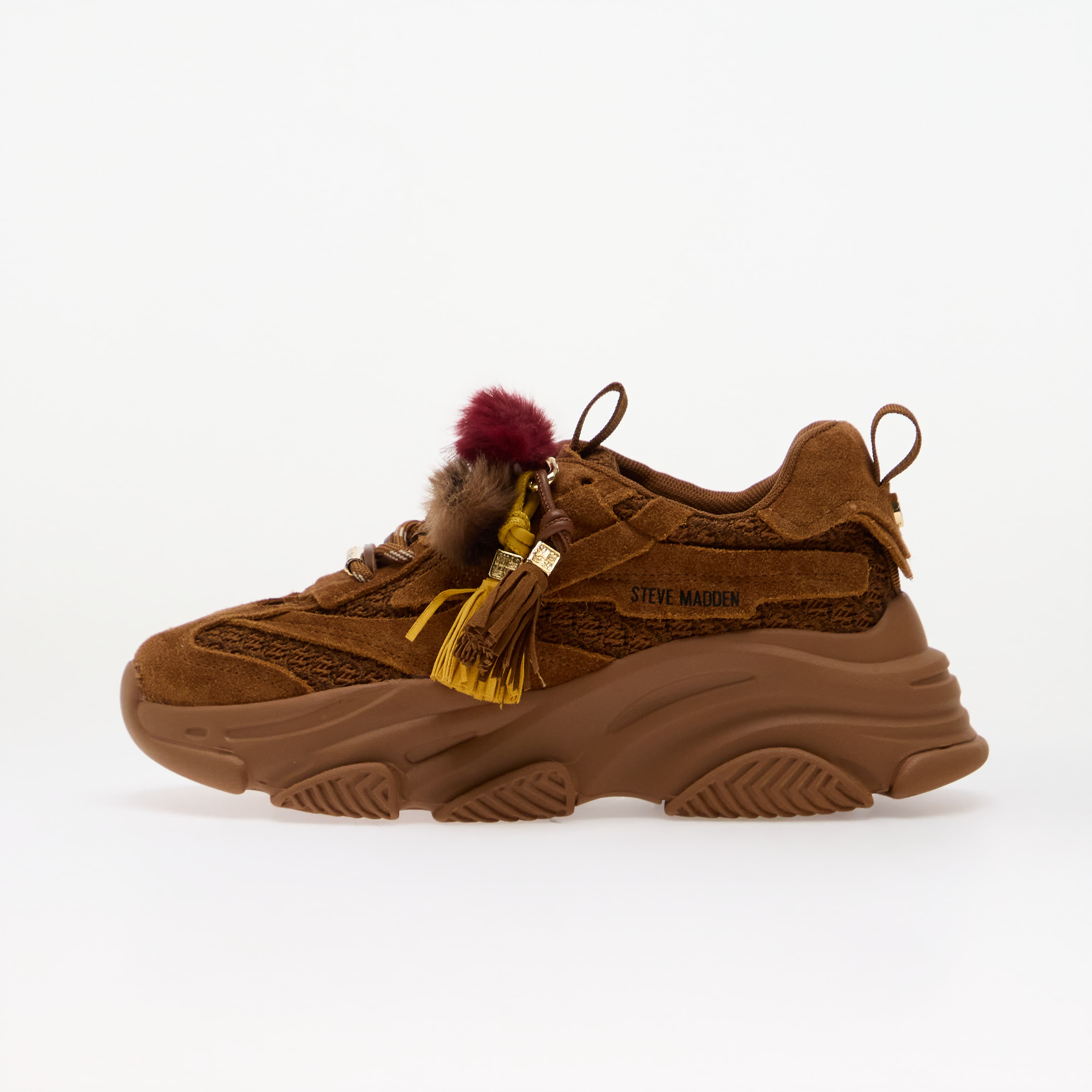 Сникърси Steve Madden Possession-PPE Chestnut Suede EUR 39