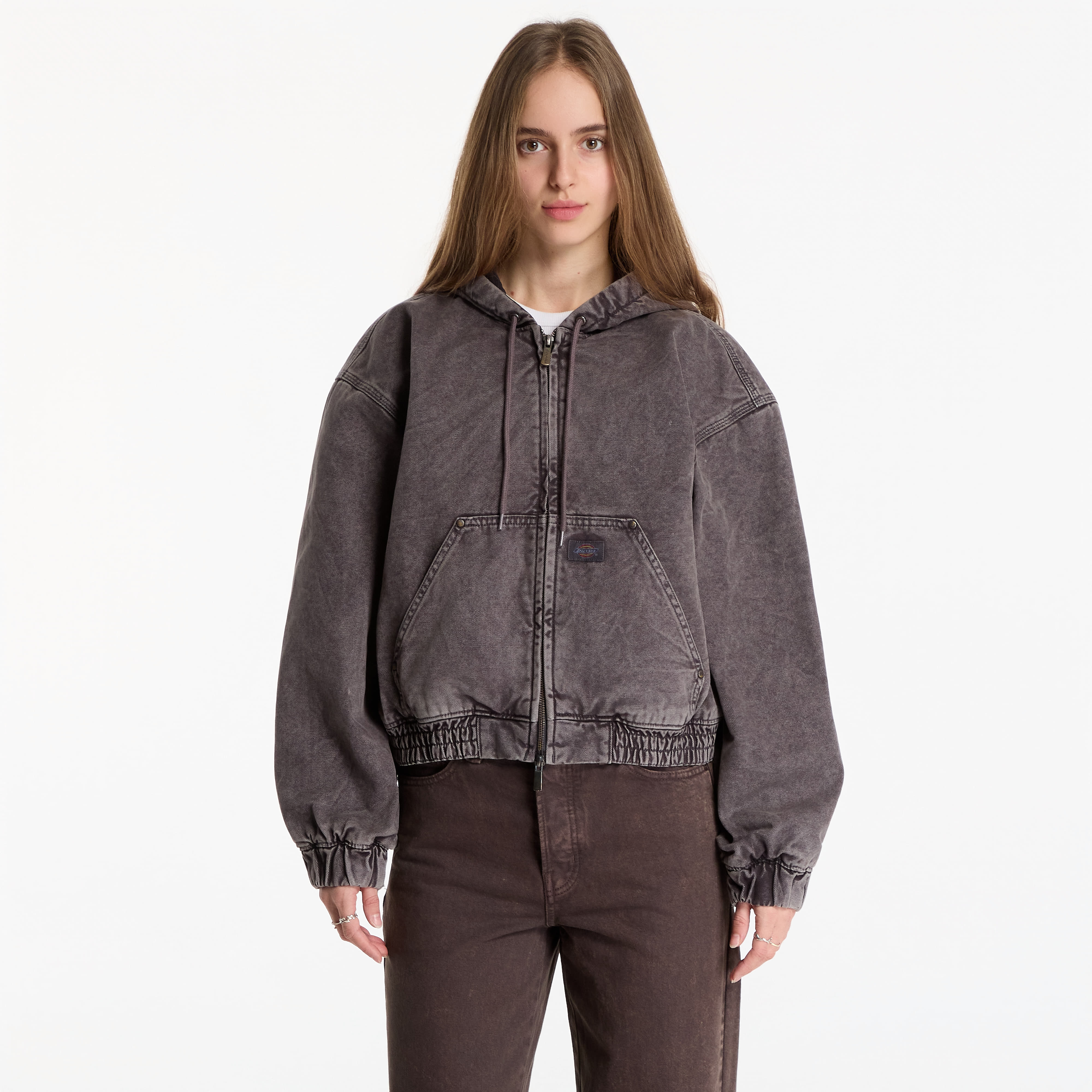 Яке Dickies Peoria Canvas Hooded Jacket Charcoal S