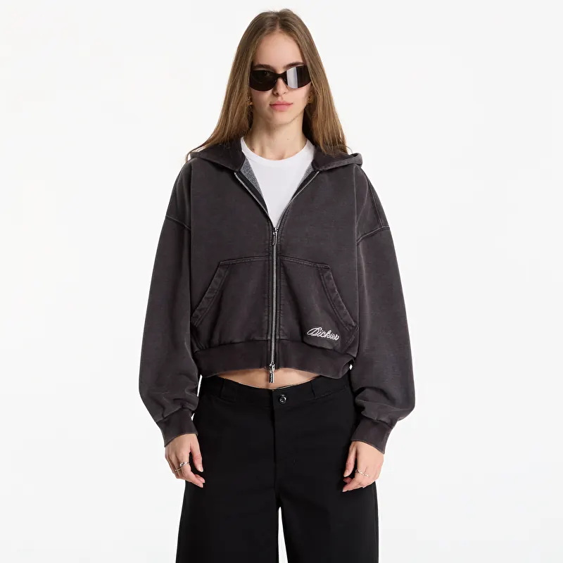 Dickies Baker Zipped Hoodie Black