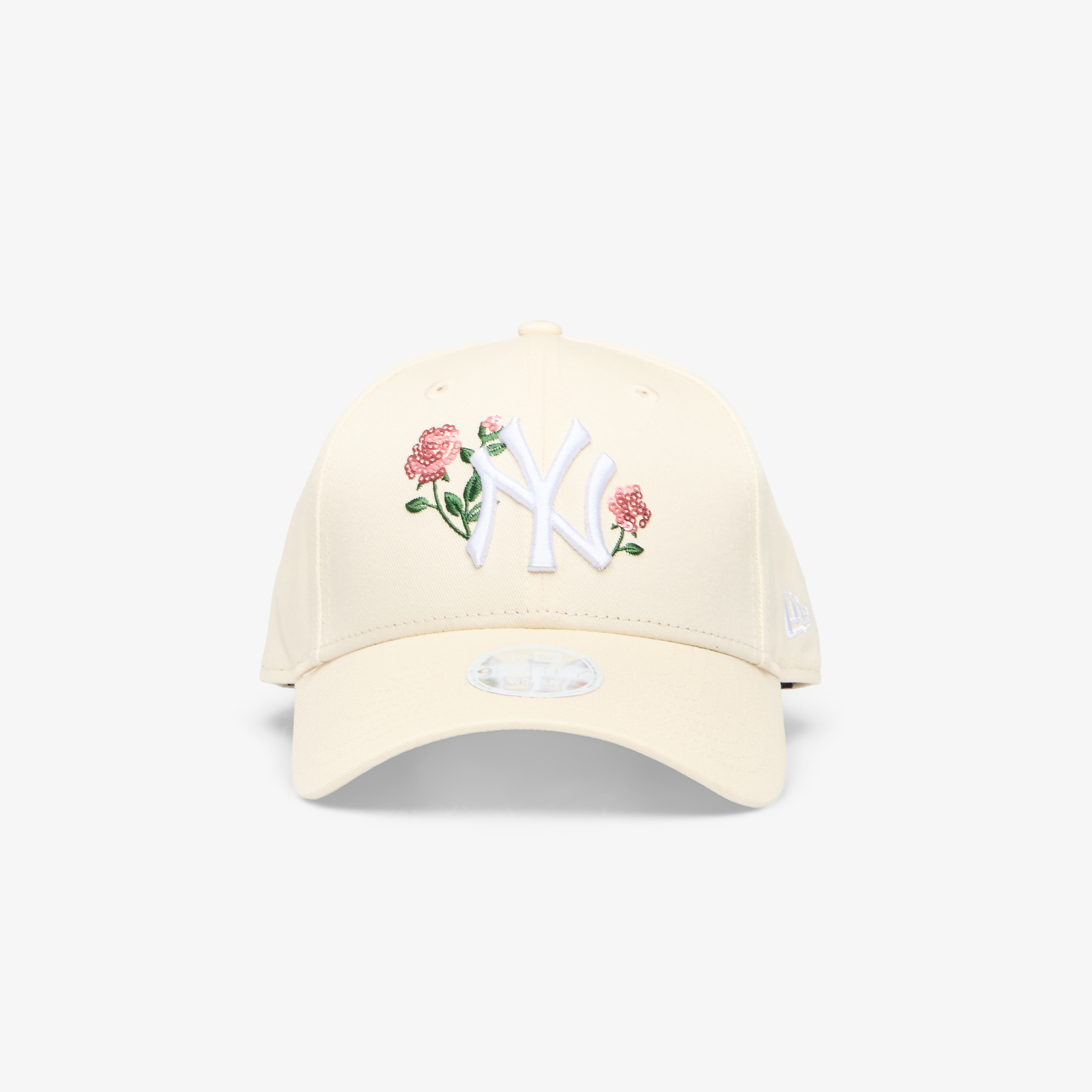 Шапка New Era 9FORTY MLB Rose Sequin New York Yankees Light Caramel Universal