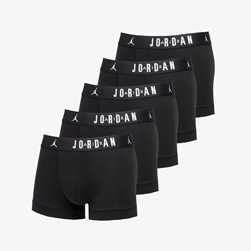 Boxerky Jordan Jhm 5-Pack Cotton Trunk Black