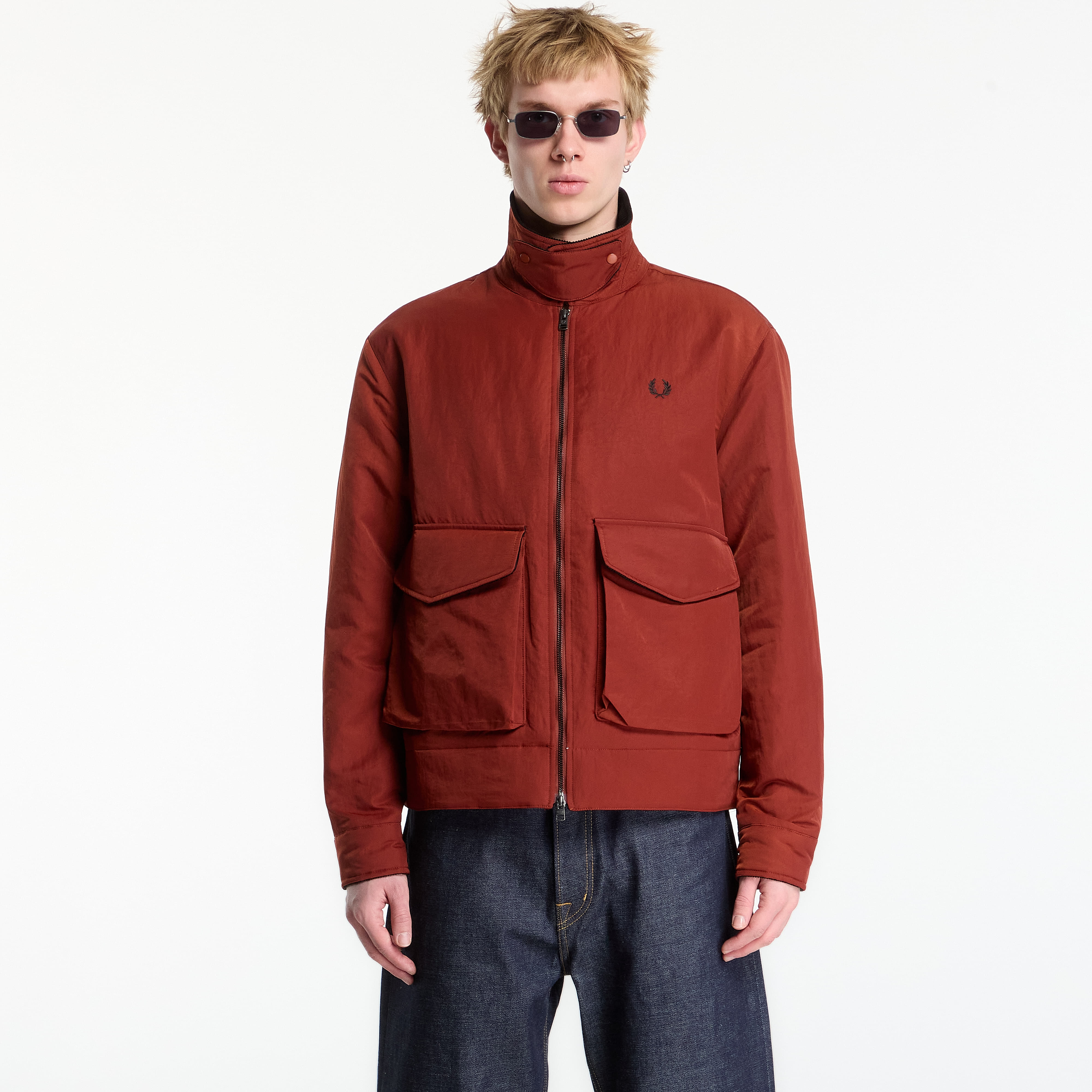 Яке FRED PERRY Nylon Caban Jacket Black L