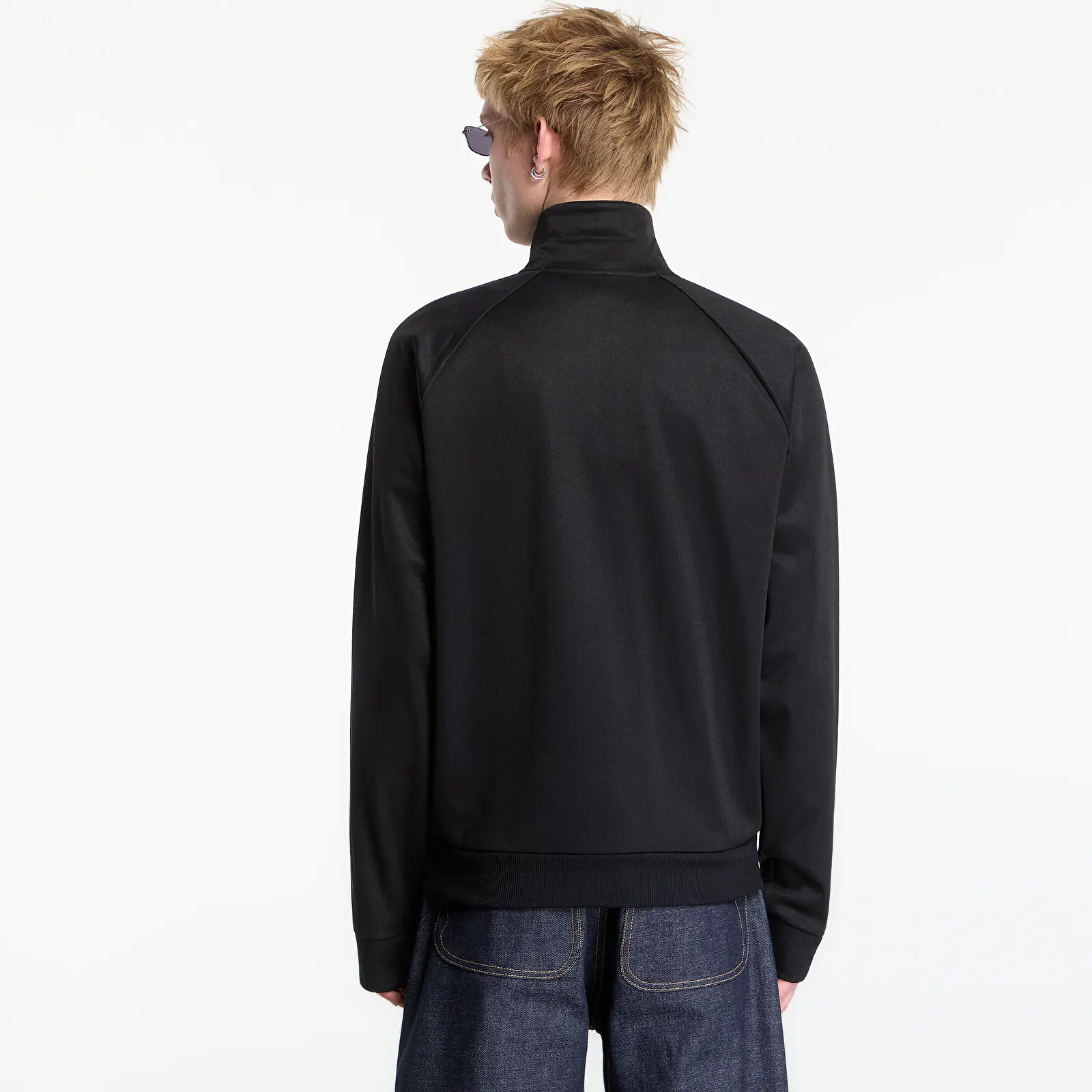 Мъжки суичъри FRED PERRY Tipped Track Jacket Black