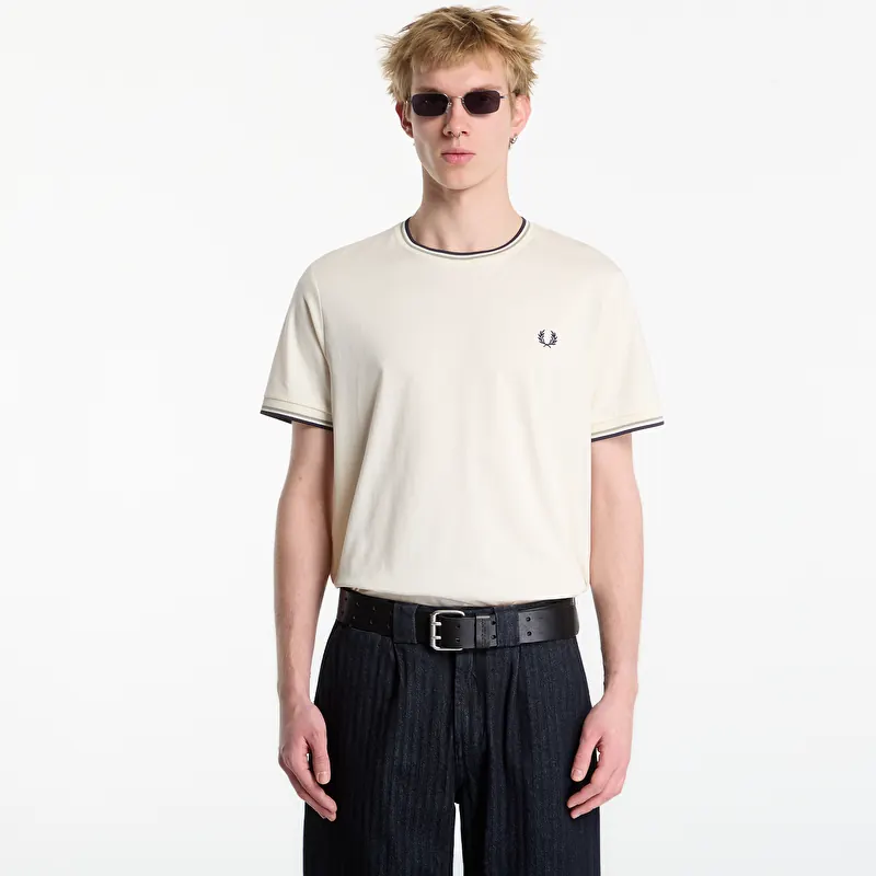 Camiseta FRED PERRY Twin Tipped T-shirt White