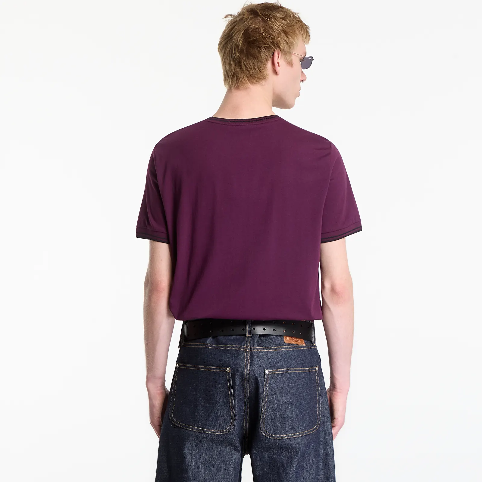 Men's T-shirts FRED PERRY Twin Tipped T-shirt White