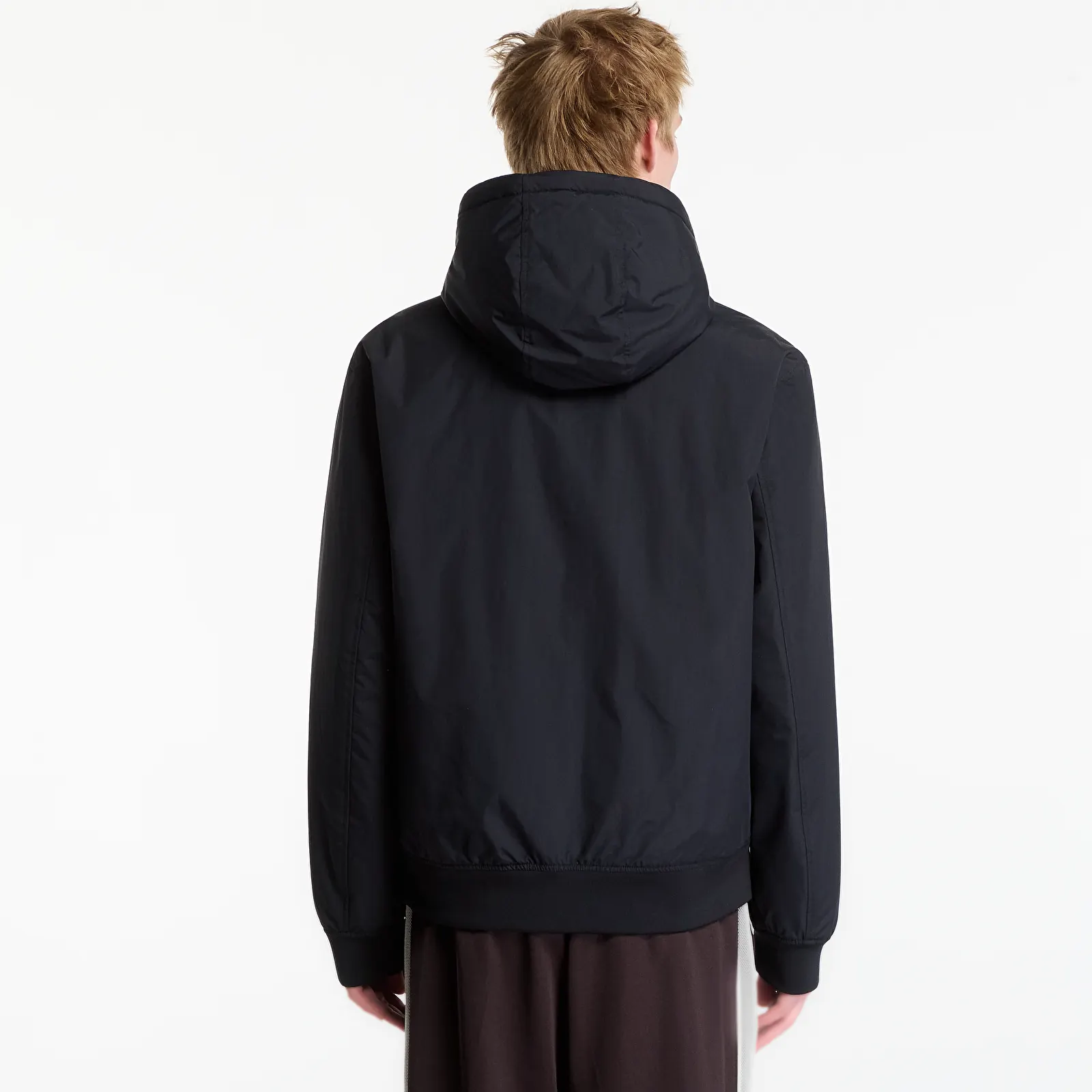 Chaquetas de hombre FRED PERRY Hooded Brentham Jacket Black