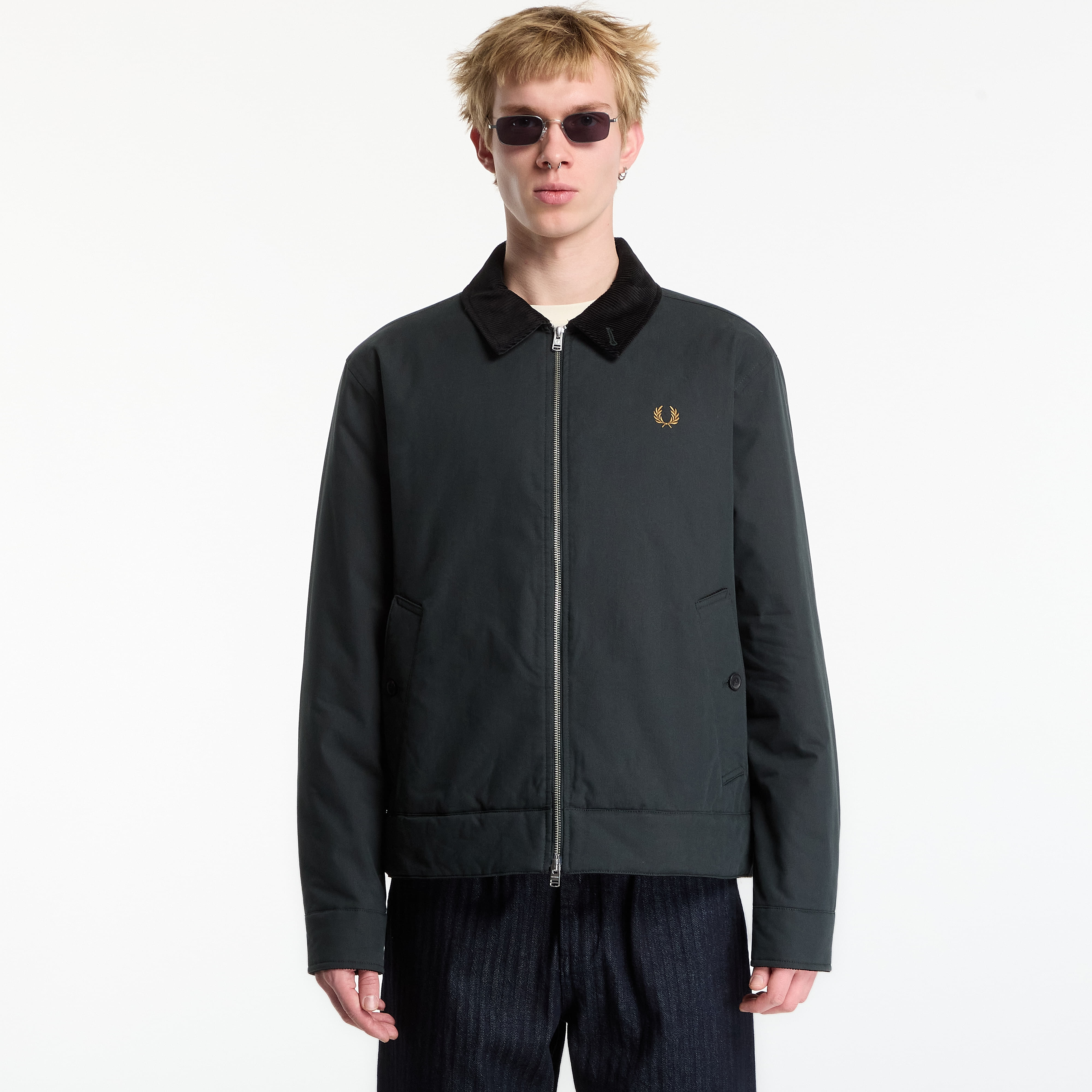 Яке FRED PERRY Cotton Caban Jacket Green XL