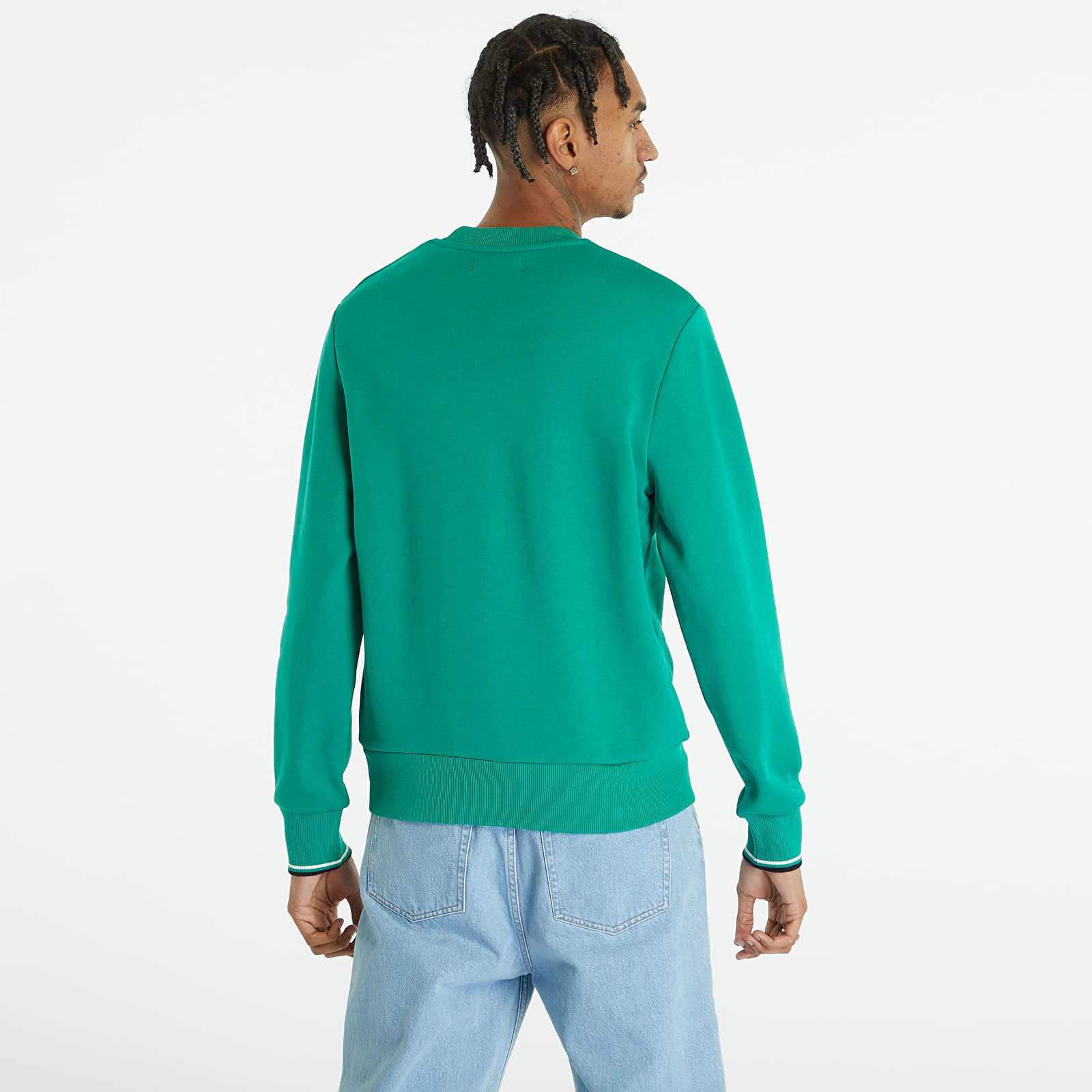 Hoodies and sweatshirts  FRED PERRY Crew Neck Sweatshirt Fred Perry Green