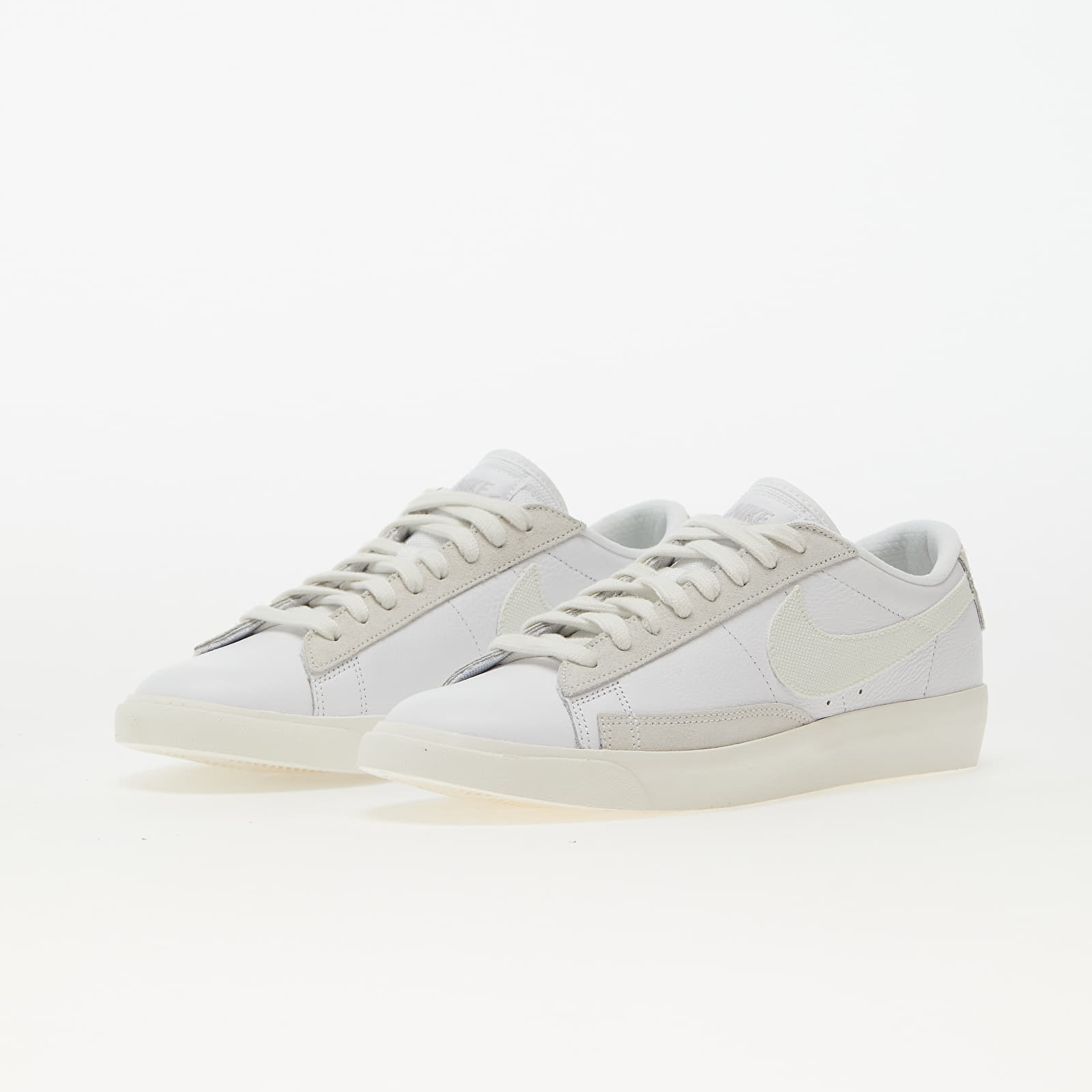 Мужская обувь Nike Blazer Low Leather White/ Sail-Platinum Tint