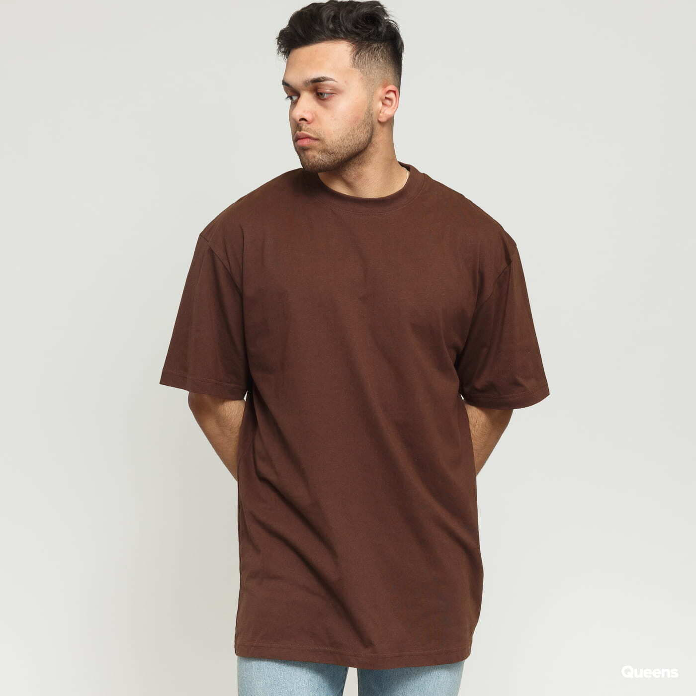 T-shirts Urban Classics Tall Tee Brown