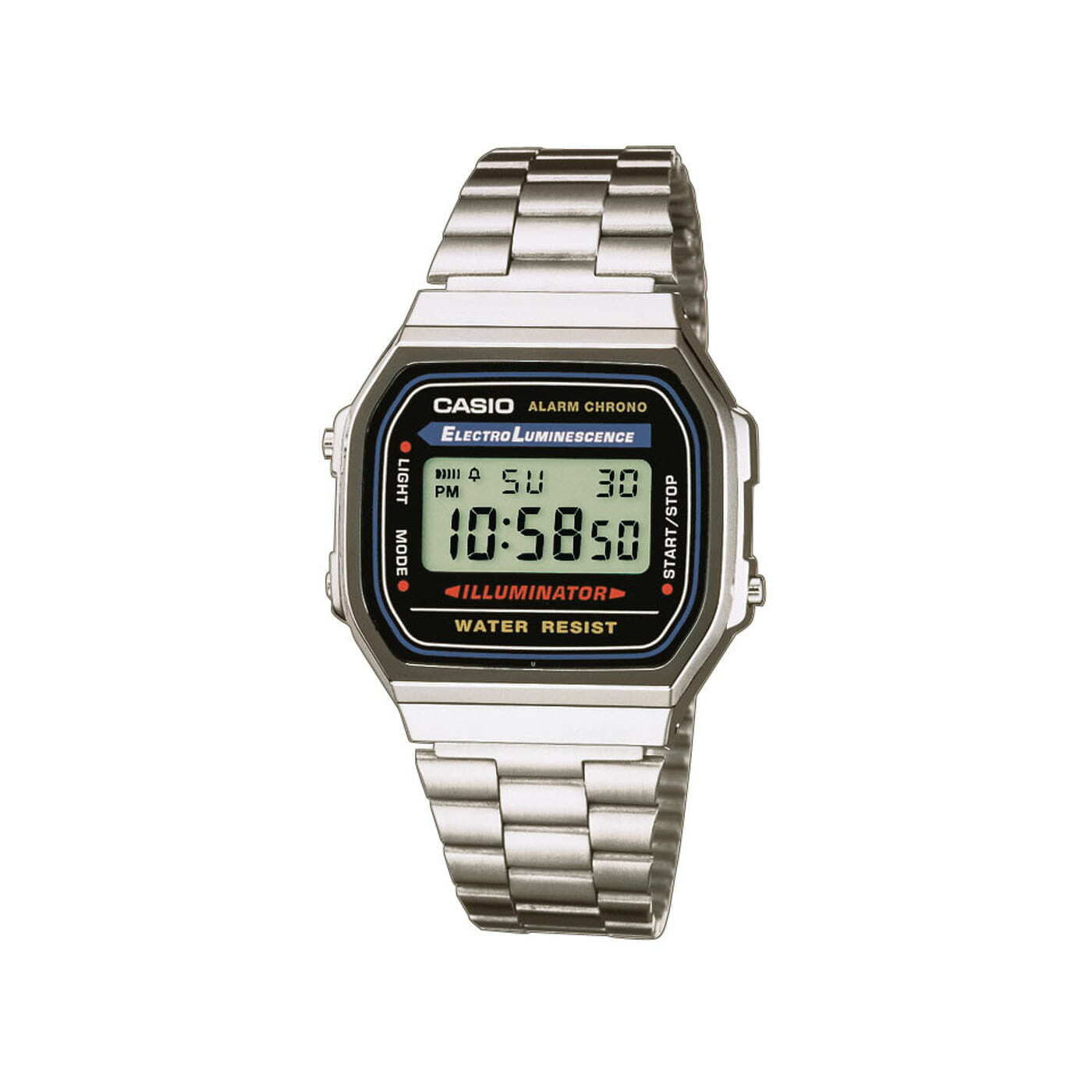 Watches Casio A168WA 1YES Silver