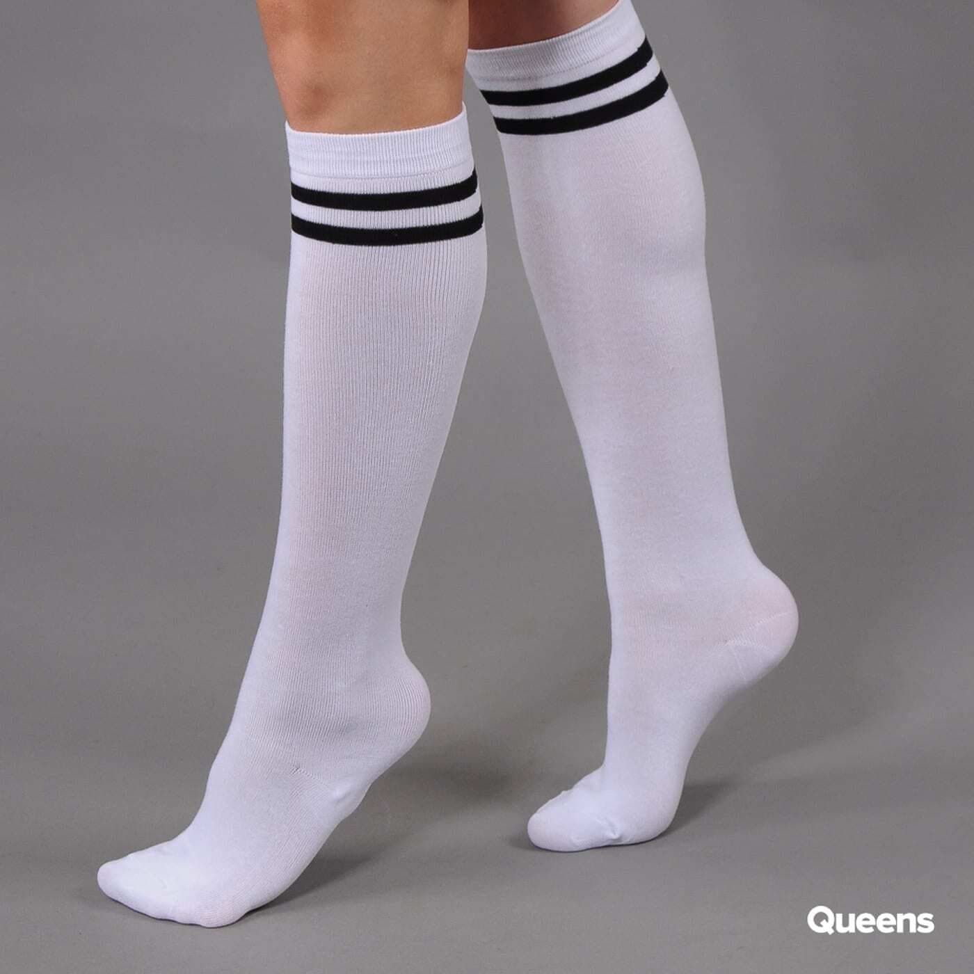 Ponožky Urban Classics Ladies College Socks White/ Black