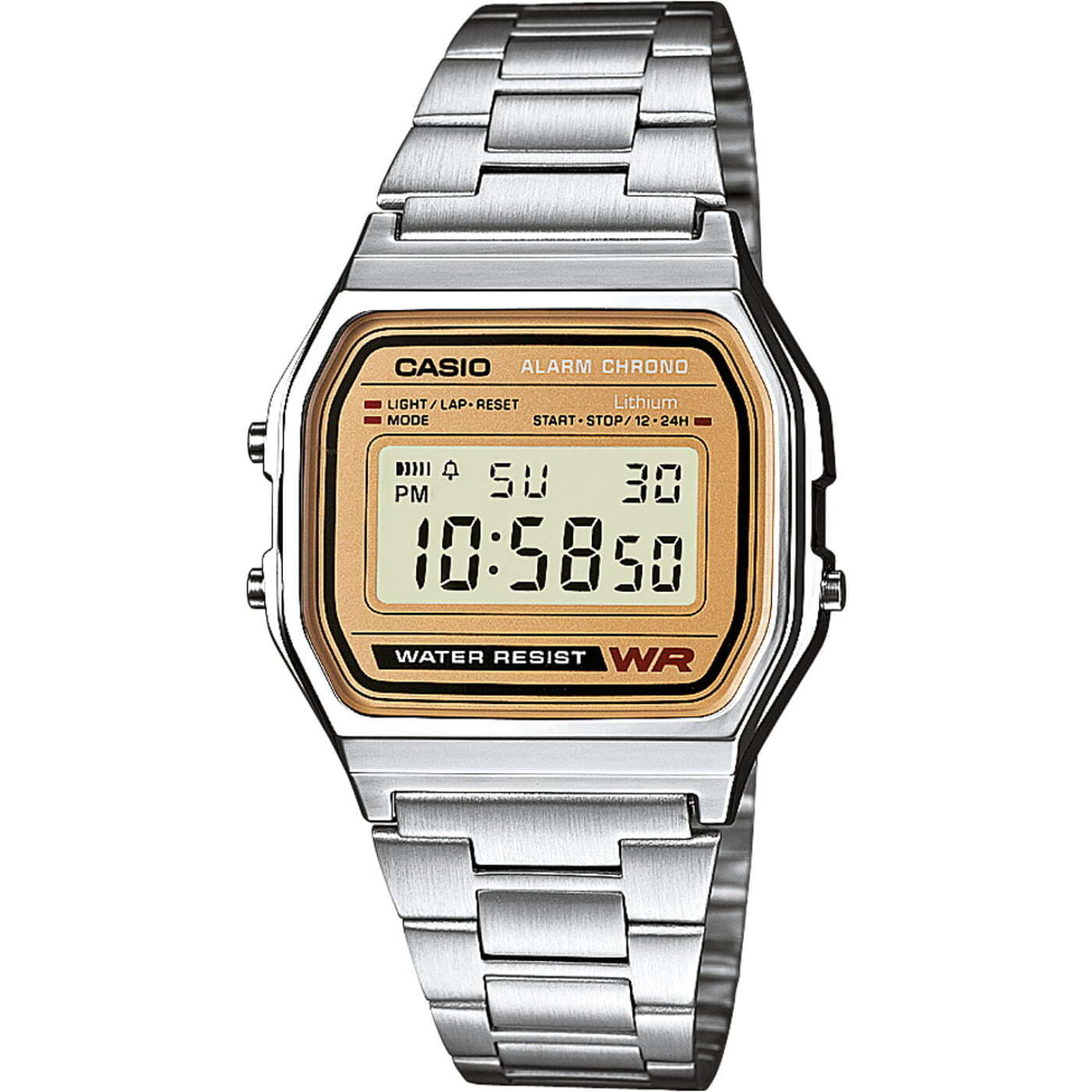 Watches Casio A158A-9 Silver