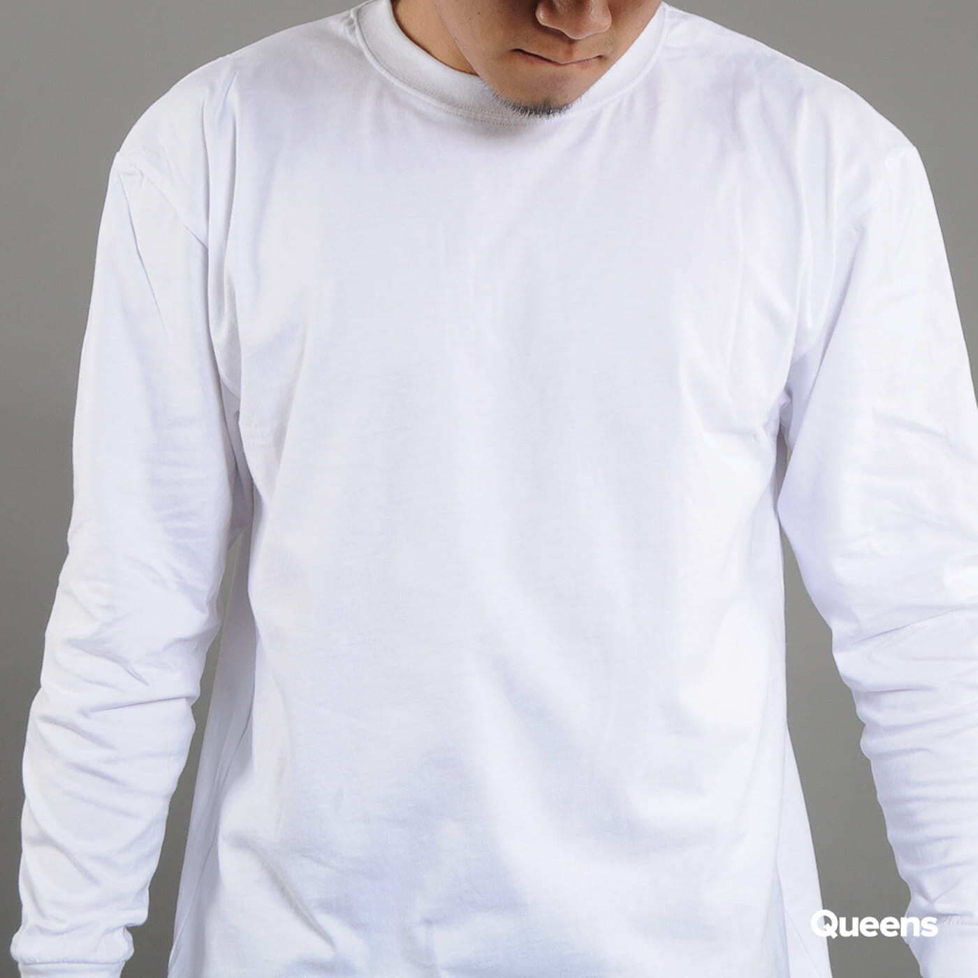 Koszulki Urban Classics Tall Tee L/S White