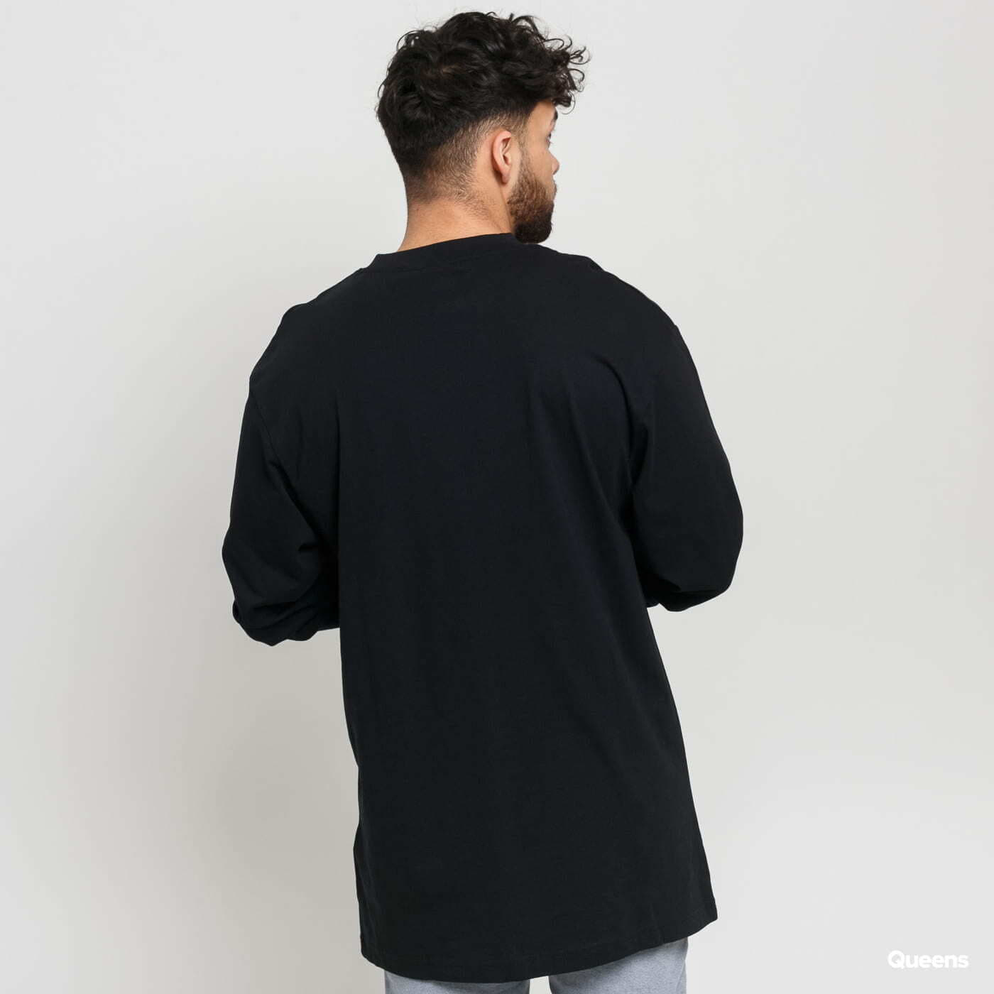 Tricou Urban Classics Tall Tee L/S Black - 1 | YEO