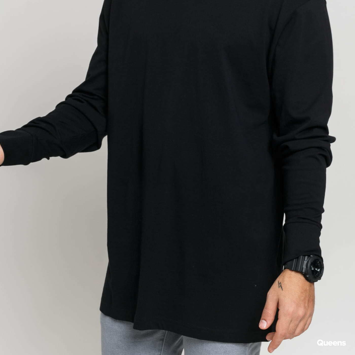 Koszulki Urban Classics Tall Tee L/S Black