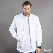 Urban Classics Basic Bomber Jacket White