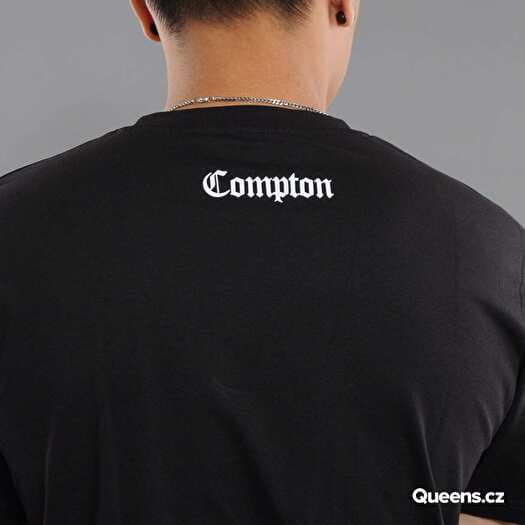 T-shirts Urban Classics Compton Tee Black Queens