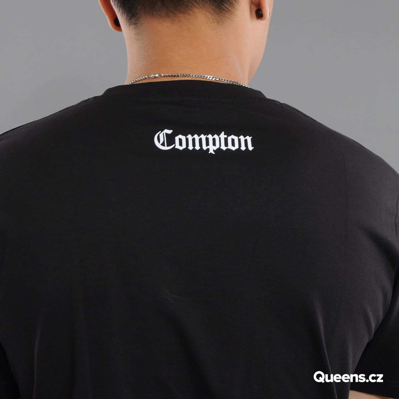 Tričká Urban Classics Compton Tee Black