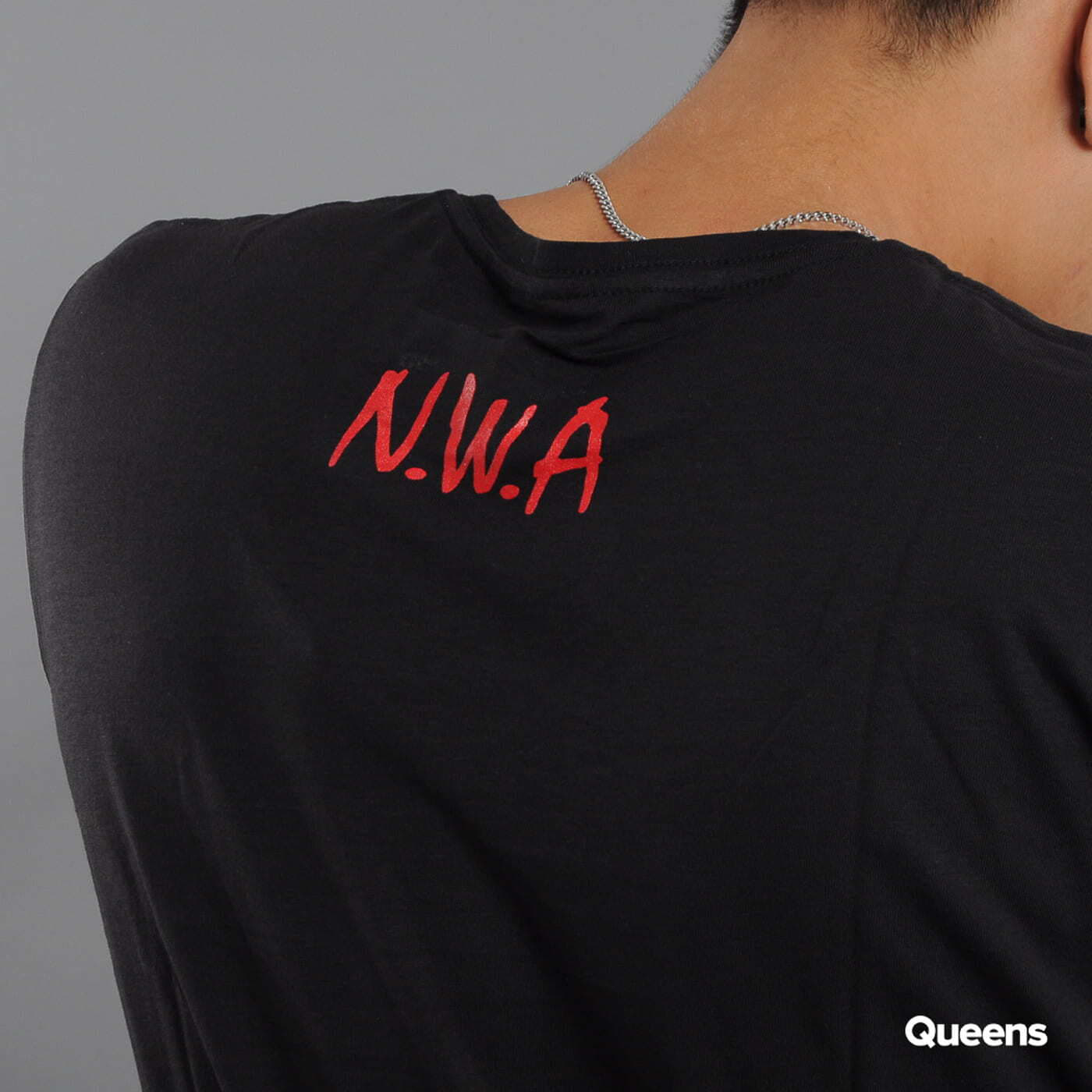 Pólók Urban Classics N.W.A. Tee Black