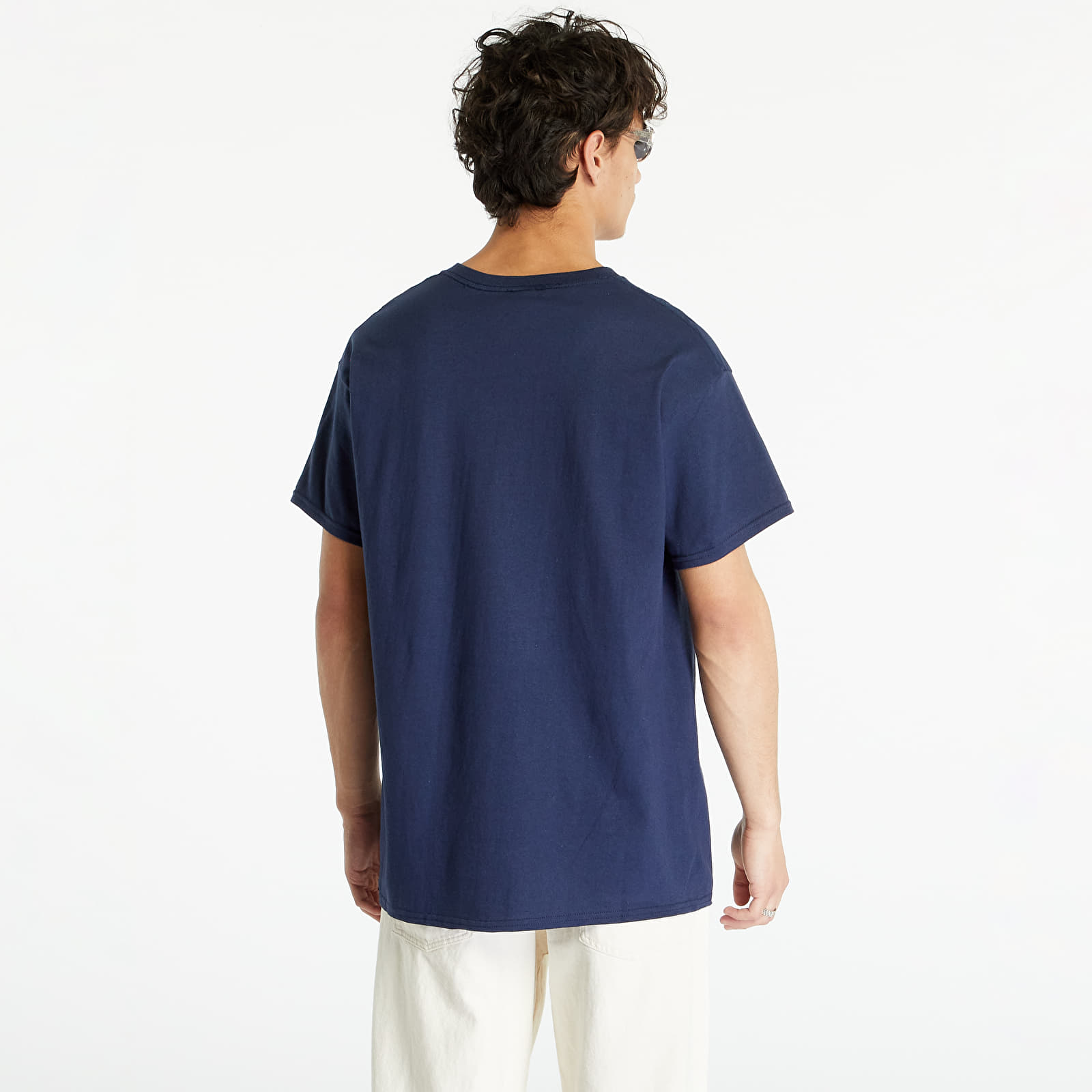 T-shirts Thrasher Flame Logo Navy
