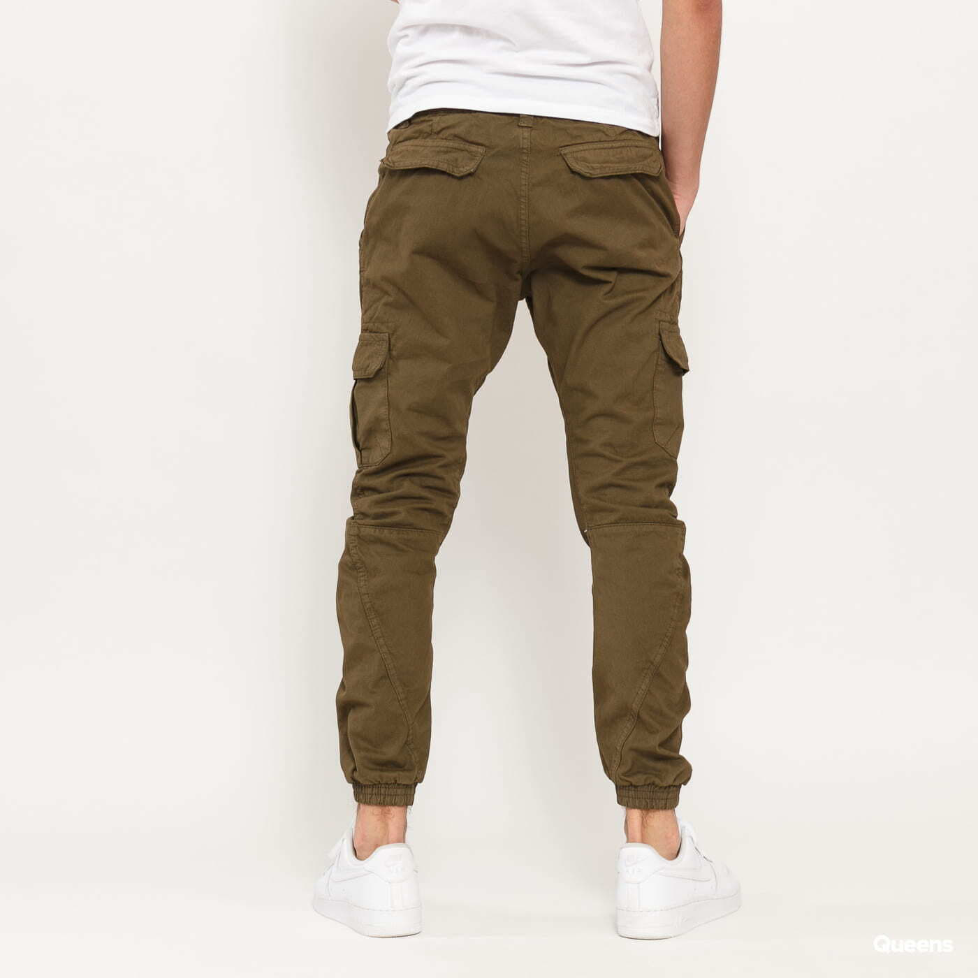 Pantaloni Urban Classics Cargo Jogging Pants Green - 1 | YEO