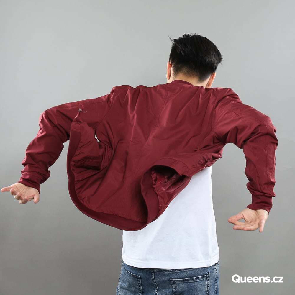 Kurtki Urban Classics Light Bomber Jacket Wine
