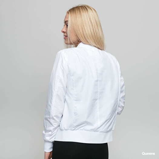 Classics Light Jackets Ladies White Urban Queens Bomber | Jacket