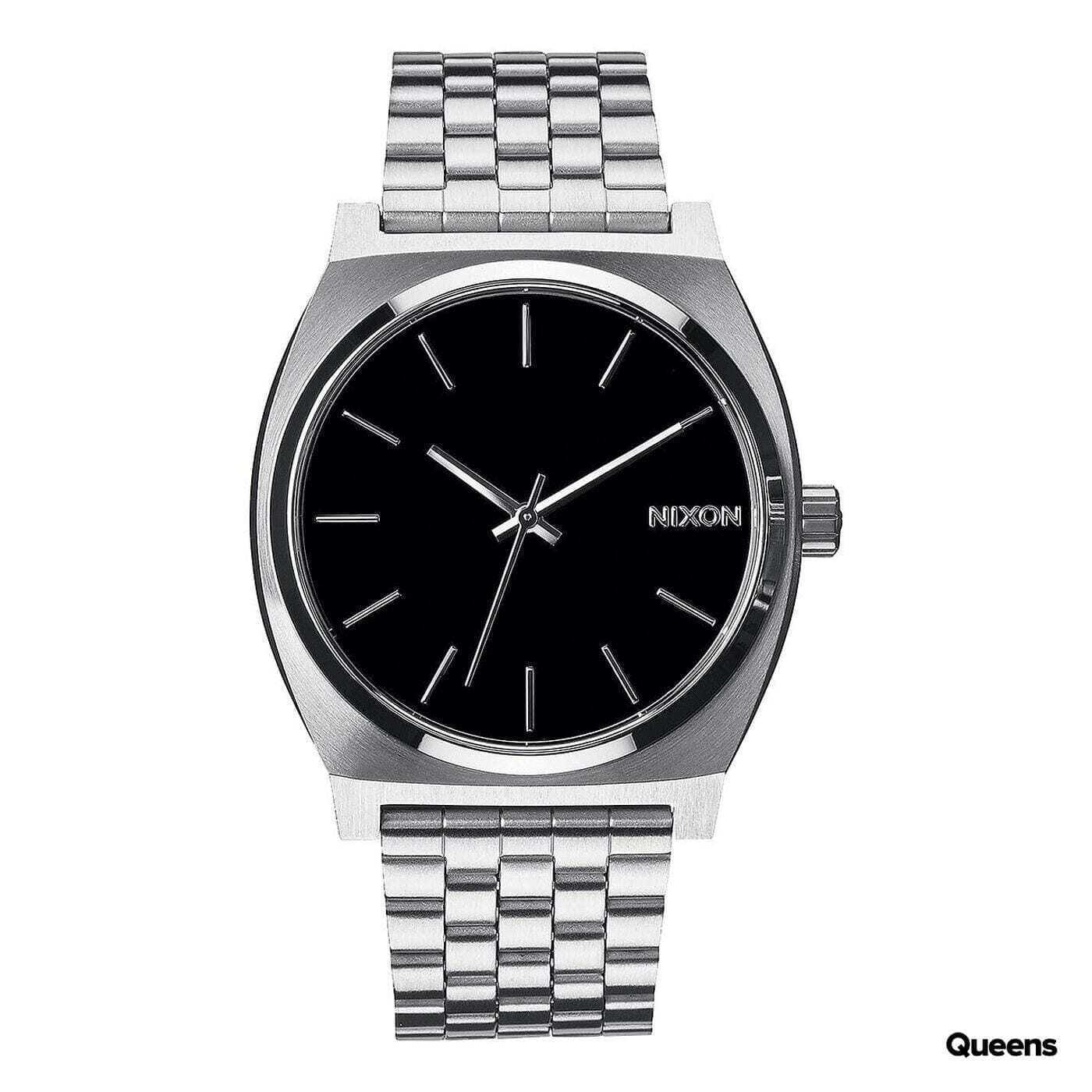 Nixon Time Teller Silver/ Black